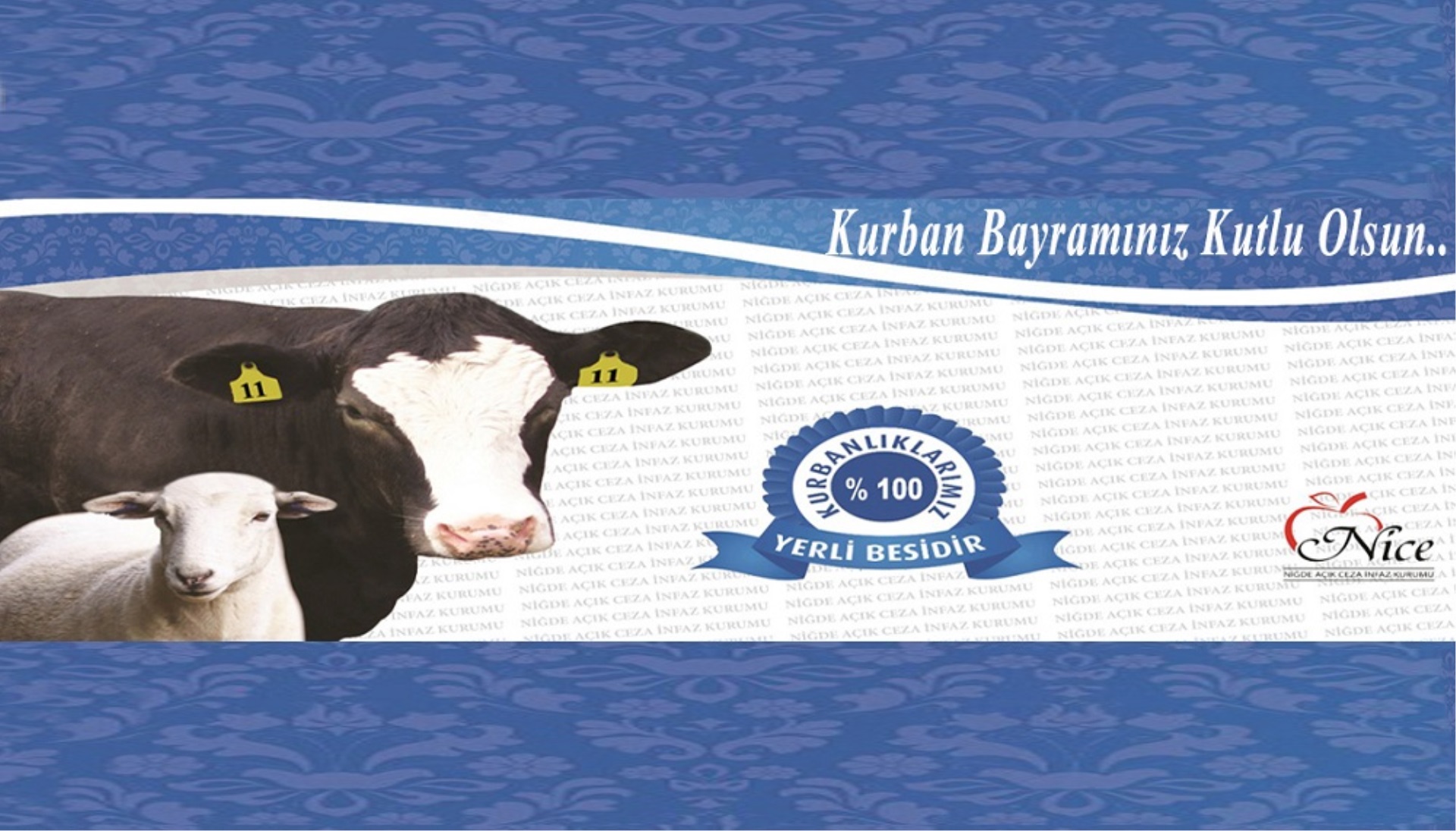 NİĞDE AÇIK CEZA İNFAZ KURUMU OLARAK BAYRAMINIZI KUTLAR NİCE BAYRAMLARA KAVUŞMANIZI DİLERİZ