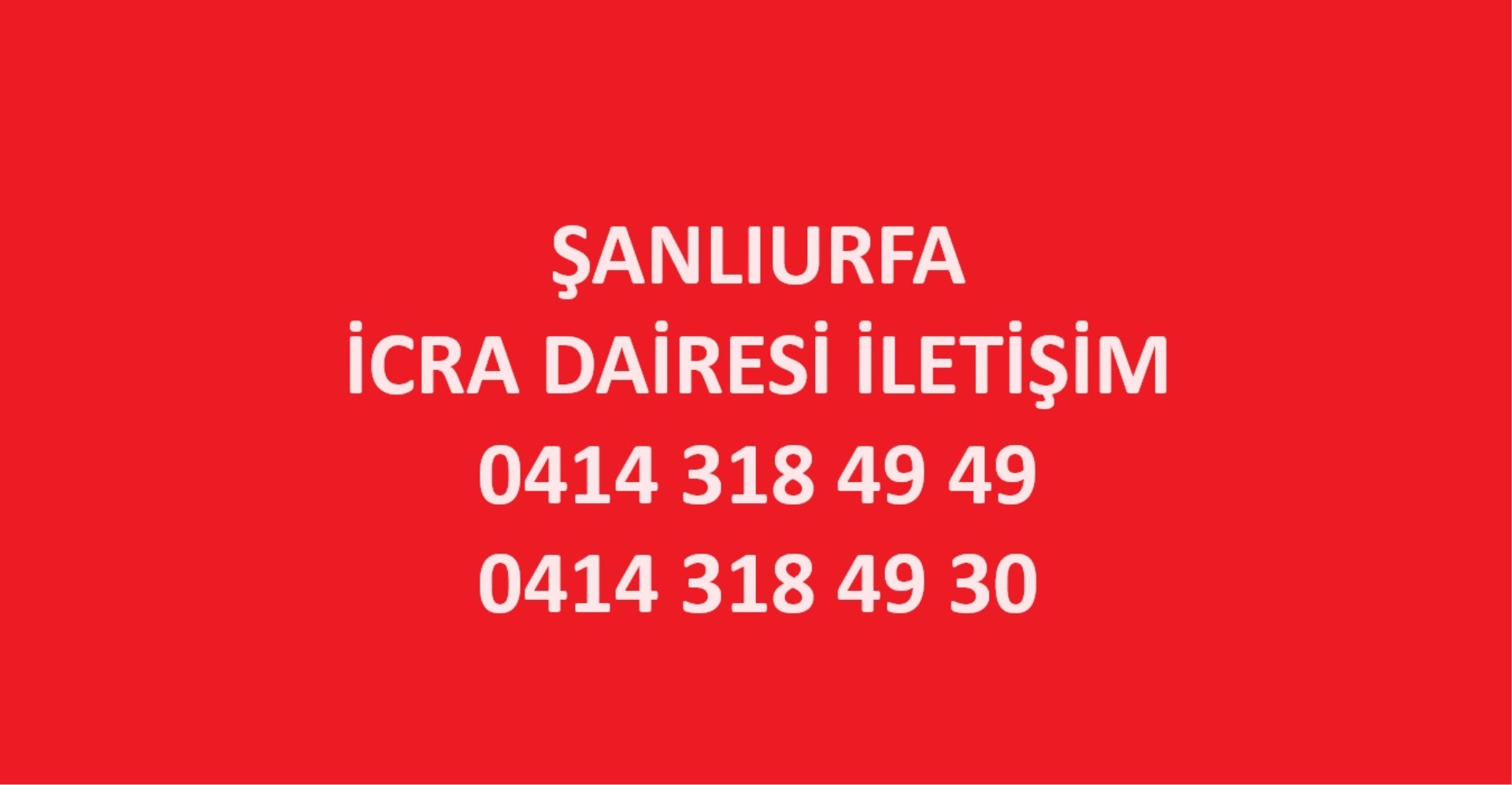 İcra Dairesi İletişim