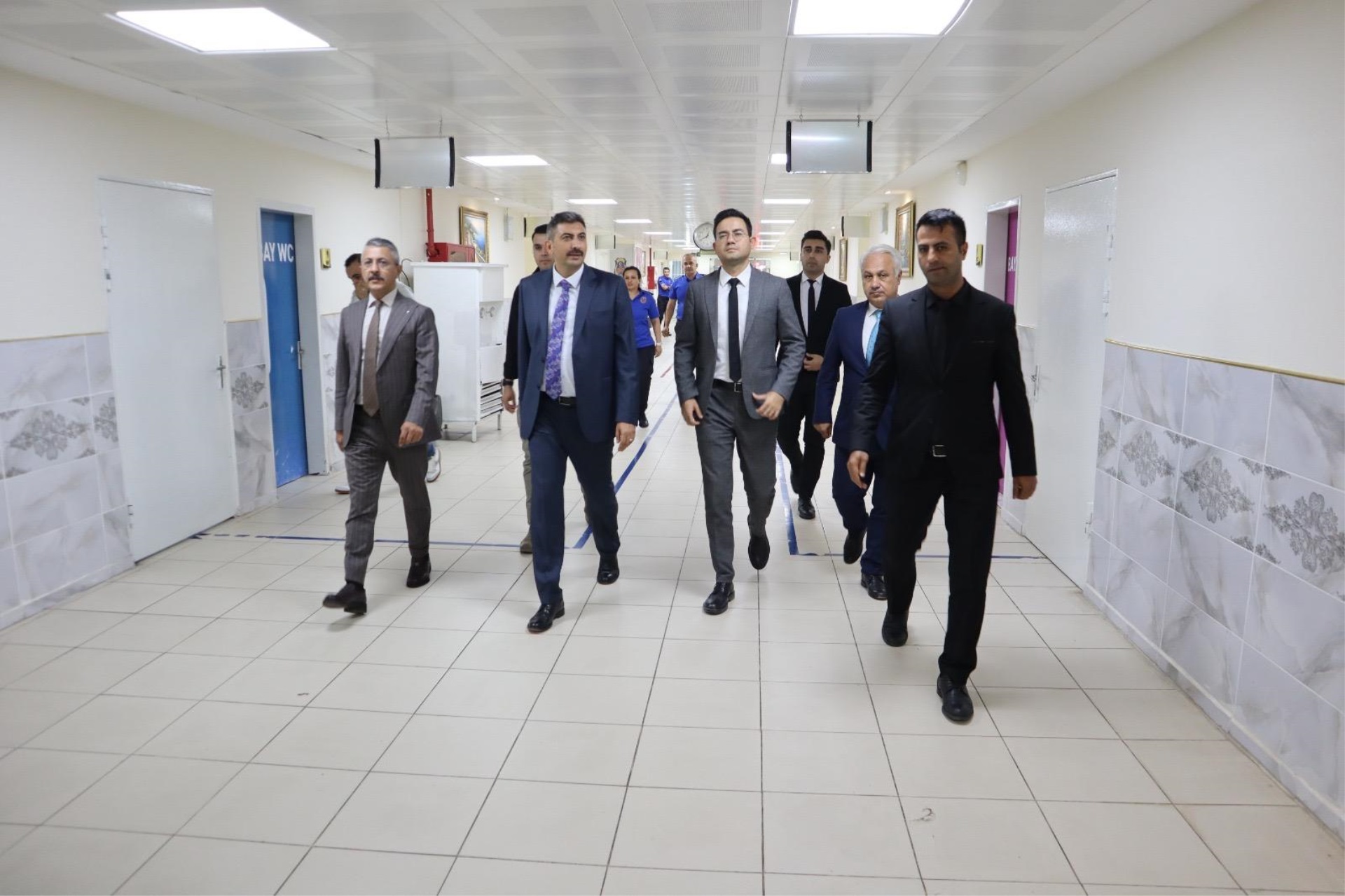 Cumhuriyet Başsavcısı Mustafa ÇAKMAK ve Cumhuriyet Başsavcısı Vekili Ali TOPTAŞ, Şanlıurfa Ceza İnfaz Kurumlarında incelemelerde bulundu.