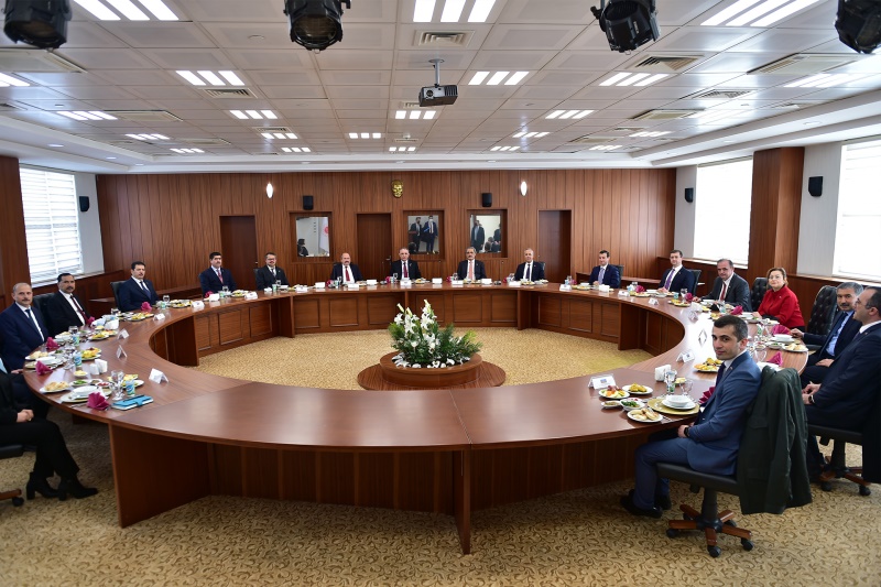 Azerbaycan Cumhuriyeti Başsavcısı;  Sayın Kamran ALİYEV ile Yargıtay Cumhuriyet Başsavcısı;  Sayın Bekir ŞAHİN'in ve Beraberindeki Heyetin Mahkememizi Ziyareti