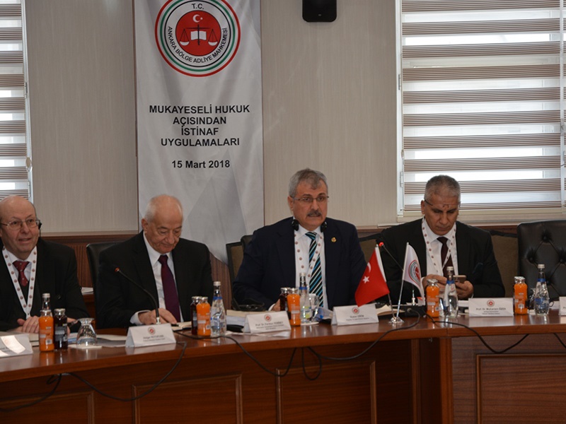 Bahçeşehir Üniversitesi IGUL Direktörü Prof.Dr.Feridun YENİSEY’in koordinatörlüğünde Mahkememiz'de düzenlenen "Mukayeseli Hukuk Açısından İstinaf Uygulamaları" Konulu Çalıştay