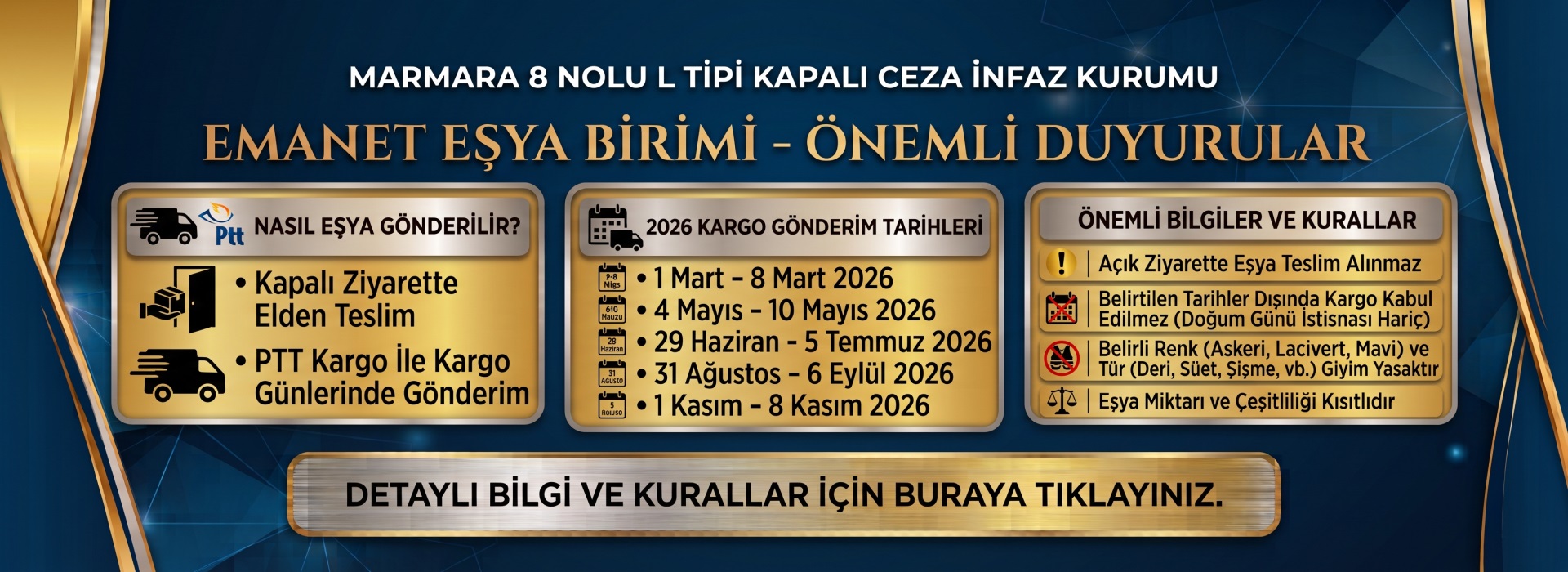 Emanet Eşya Duyuru