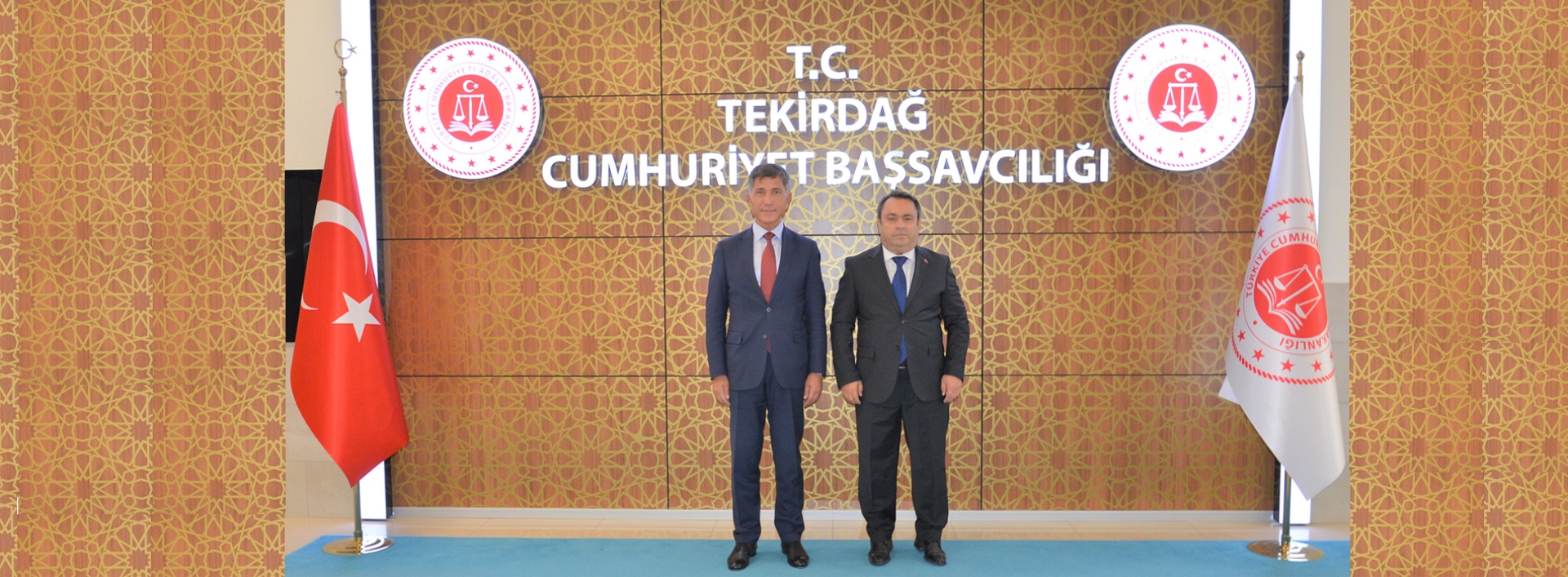 Çorlu Kaymakamı Sayın Niyazi ERTEN’in Başsavcılığımıza İade-i Ziyareti