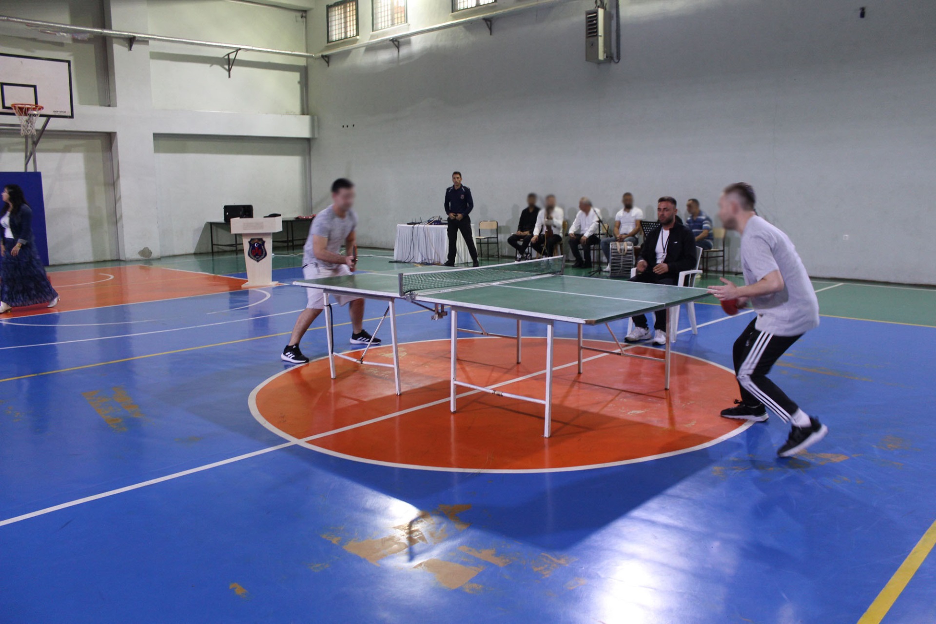 Ceza İnfaz Kurumumuzda Hükümlü ve Tutuklular Arasında  Masa Tenisi Turnuvası Düzenlenmiştir.
