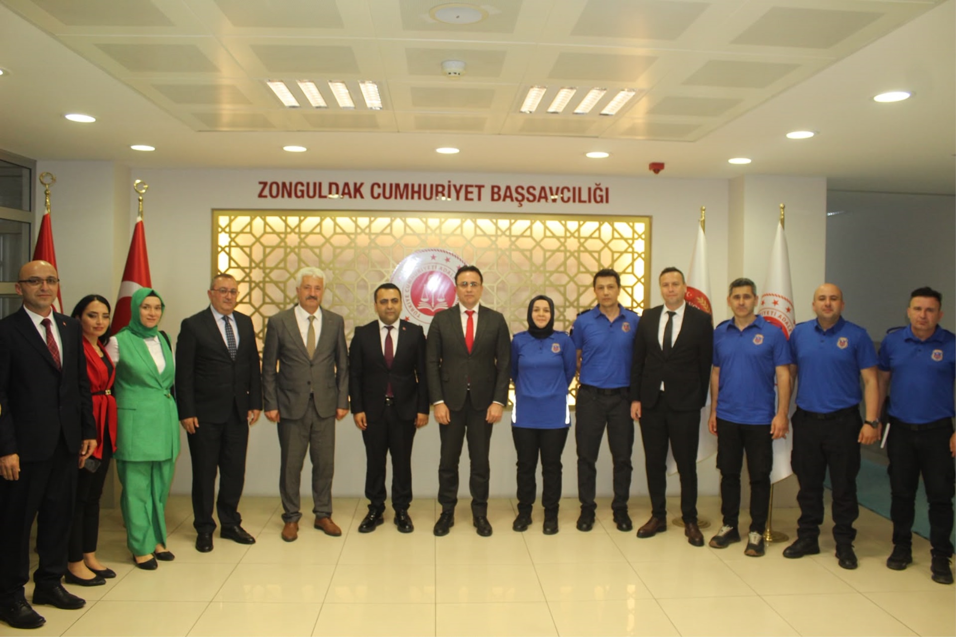 Ceza İnfaz Personeli Günü Kapsamında Zonguldak Adliyesine Ziyaret
