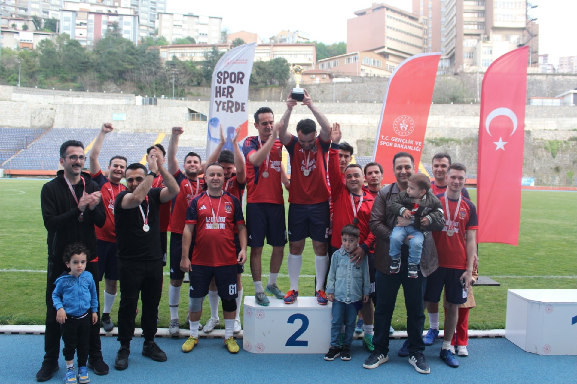 Kurumlararası Futbol Turnuvasında Takımımız Finalde
