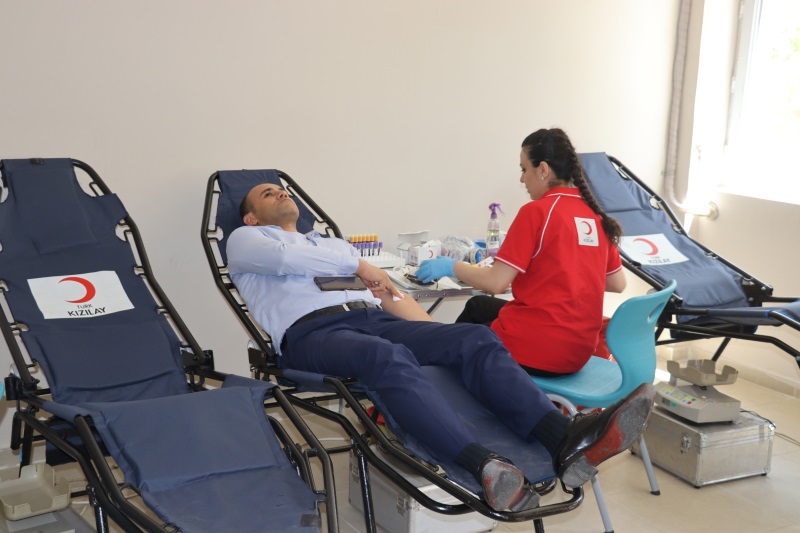 Kampüste Kızılay'a Kan Bağışı Kampanyası