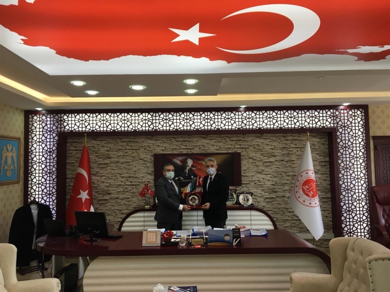 Erzincan Valisi Mehmet MAKAS'ın Adliyemizi Ziyareti