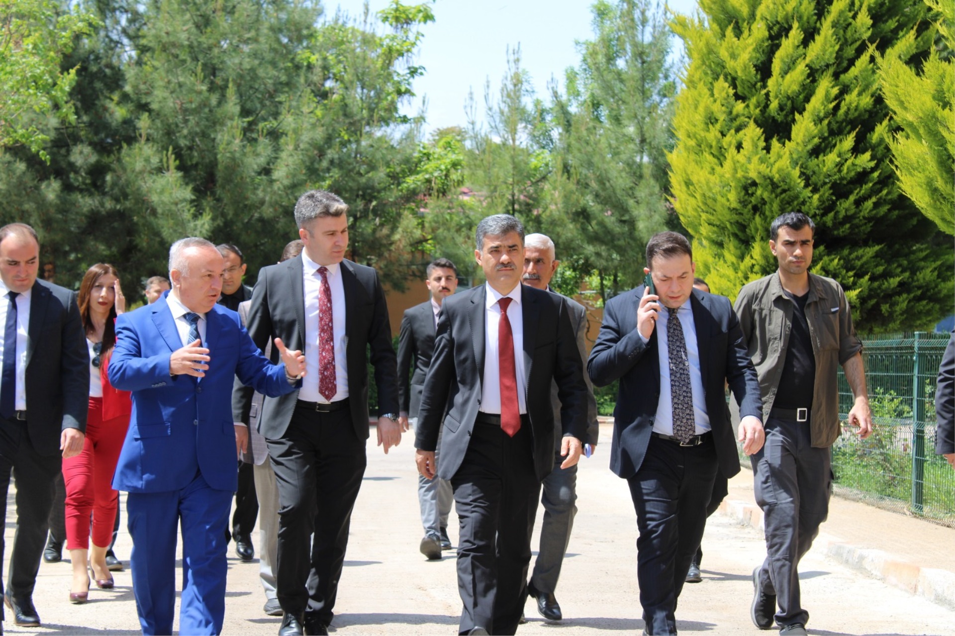 Ceza ve Tevfikevleri İşyurtları Daire Başkanı Hüsnü GEZGİNCİ kampüsümüzü ziyaret etmiştir