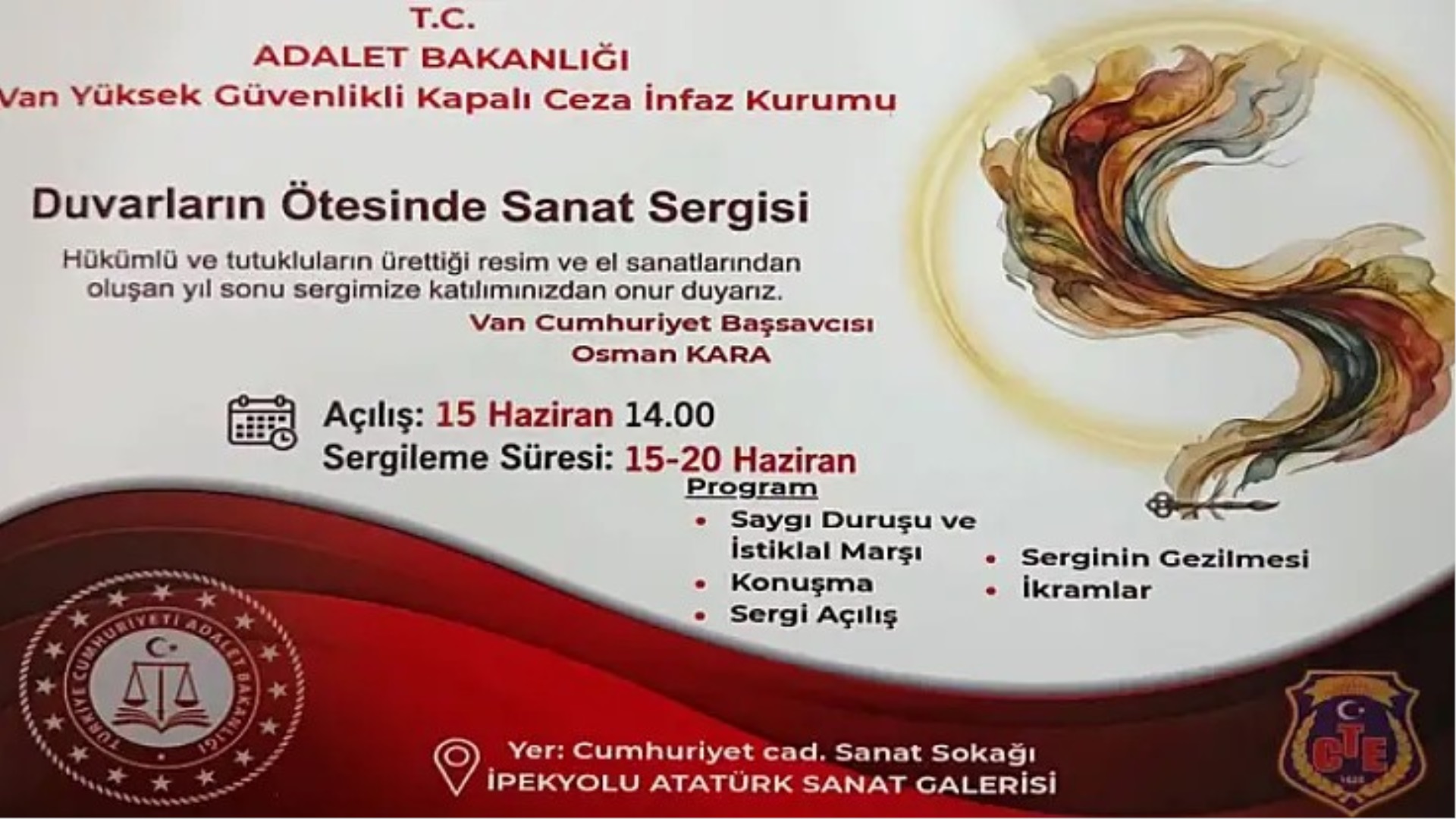 Duvarların Ötesinde Sanat Sergisi