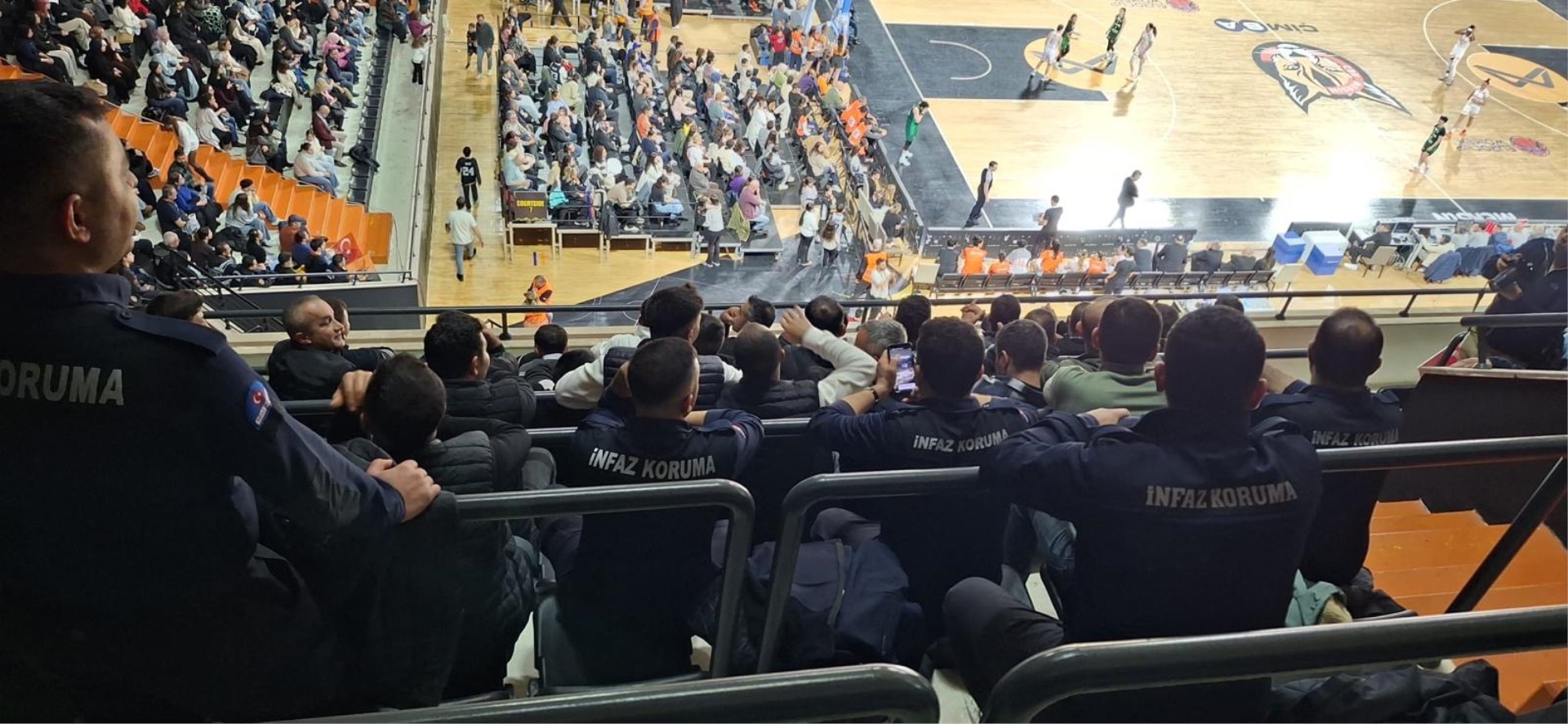 Eurocup  Çimsa ÇBK Mersin ile Panathinaikos  Çeyrek Final Basketbol maçı etkinliği