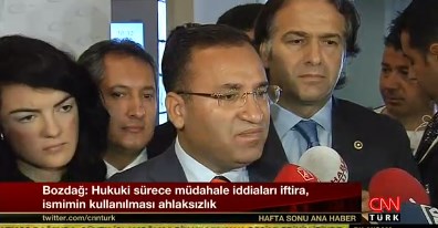 Adalet Bakanı Bozdağ,MHP'nin Kurultay ile ilgili iddiaları yalanladı.