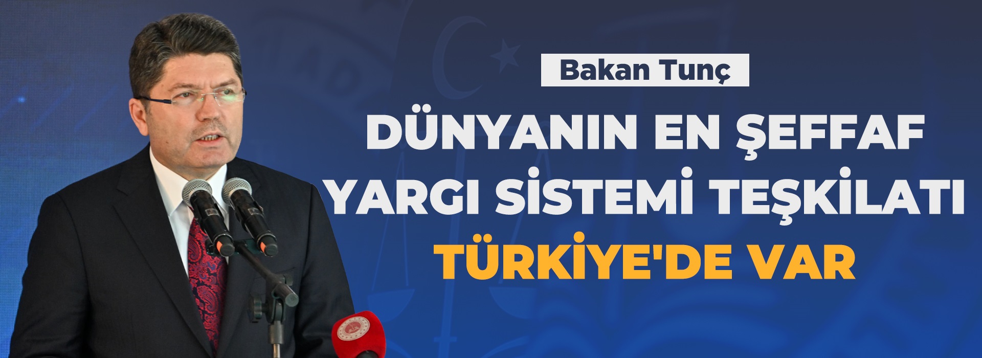 ADALET BAKANI TUNÇ, SAMSUN ADLİ TIP GRUP BAŞKANLIĞI HİZMET BİNASI'NIN AÇILIŞINDA KONUŞTU Duyuru Görseli