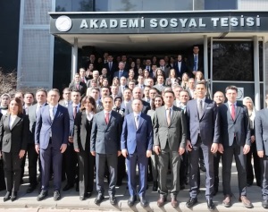 TÜRKİYE ADALET AKADEMİSİ EĞİTİM DÖNEMİ AÇILIŞ PROGRAMI KAPSAMINDA HÂKİM VE SAVCI YARDIMCILARIMIZLA BİR ARAYA GELDİK