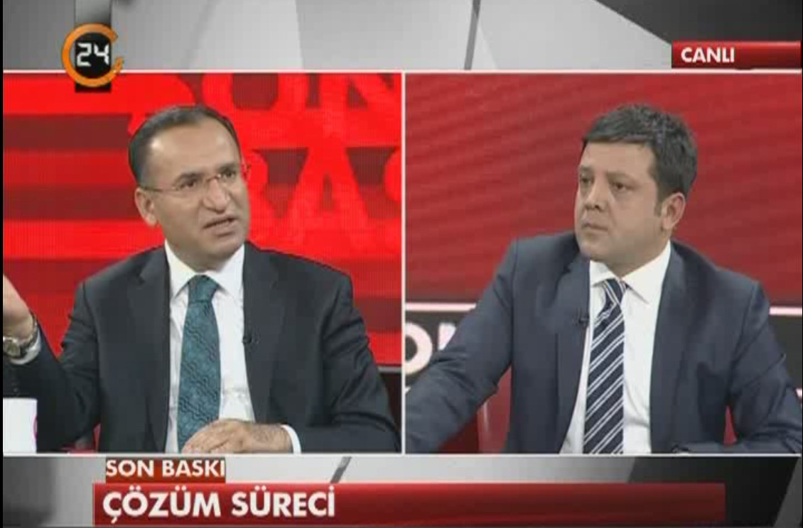 Adalet Bakanı Bekir BOZDAĞ TV 24 Son Baskı programında Gündeme İlişkin Açıklamalarda Bulundu