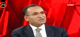 Adalet Bakanı Bekir BOZDAĞ TV 24 'te yayınlanan Moderatör Programının konuğu oldu