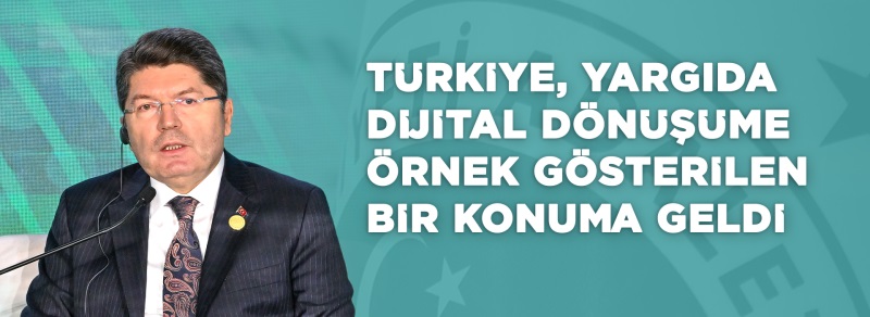 ADALET BAKANI YILMAZ TUNÇ, 2. ULUSLARARASI ADALET KONFERANSI'NDA KONUŞTU