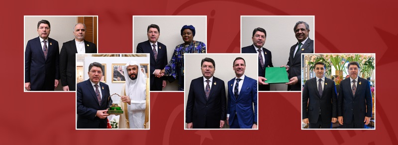 ADALET BAKANI YILMAZ TUNÇ, SUUDİ ARABİSTAN’DA MEKİDAŞLARIYLA TEMASLARDA BULUNDU