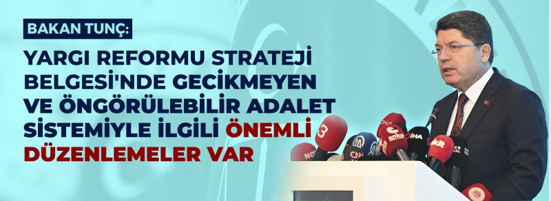 ADALET BAKANI TUNÇ, ARABULUCULUK HAFTASI'NA İLİŞKİN DÜZENLENEN SEMPOZYUMA KATILDI