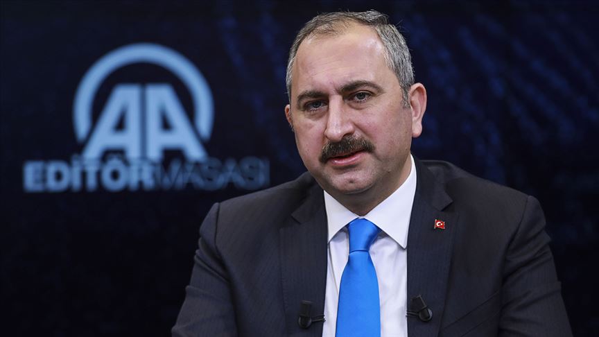 Adalet Bakanı Gül, Anadolu Ajansı Editör Masası'nda gündemi değerlendirdi