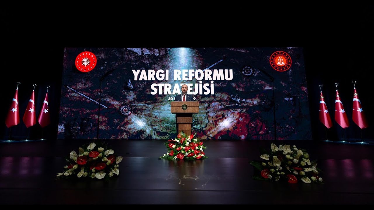 Adalet Bakanı Gül, Yargı Reformu Strateji Belgesi’nin tanıtımında konuştu