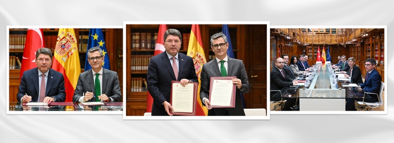 BAKAN TUNÇ İSPANYOL MEVKİDAŞI GARCİA İLE GÖRÜŞTÜ