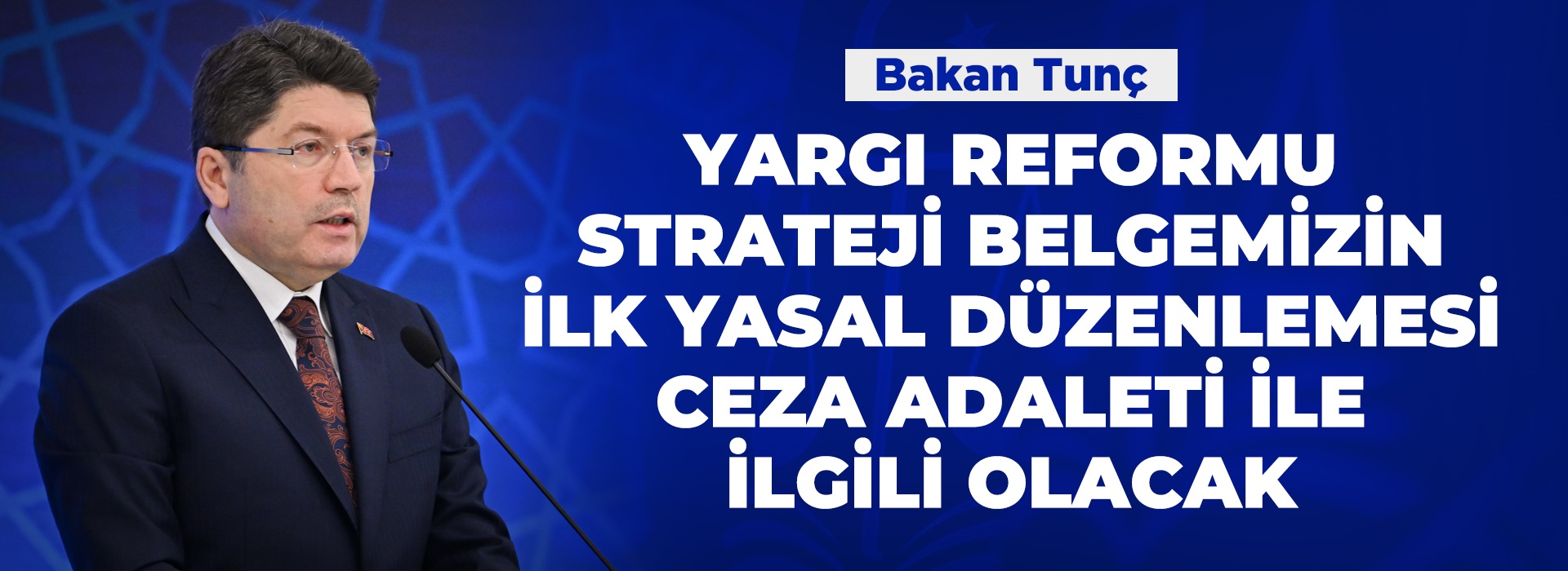 ADALET BAKANI TUNÇ, HUKUK MAHKEMELERİNİN ETKİNLİĞİNİN ARTIRILMASI ÇALIŞTAYI’NA KATILDI Duyuru Görseli