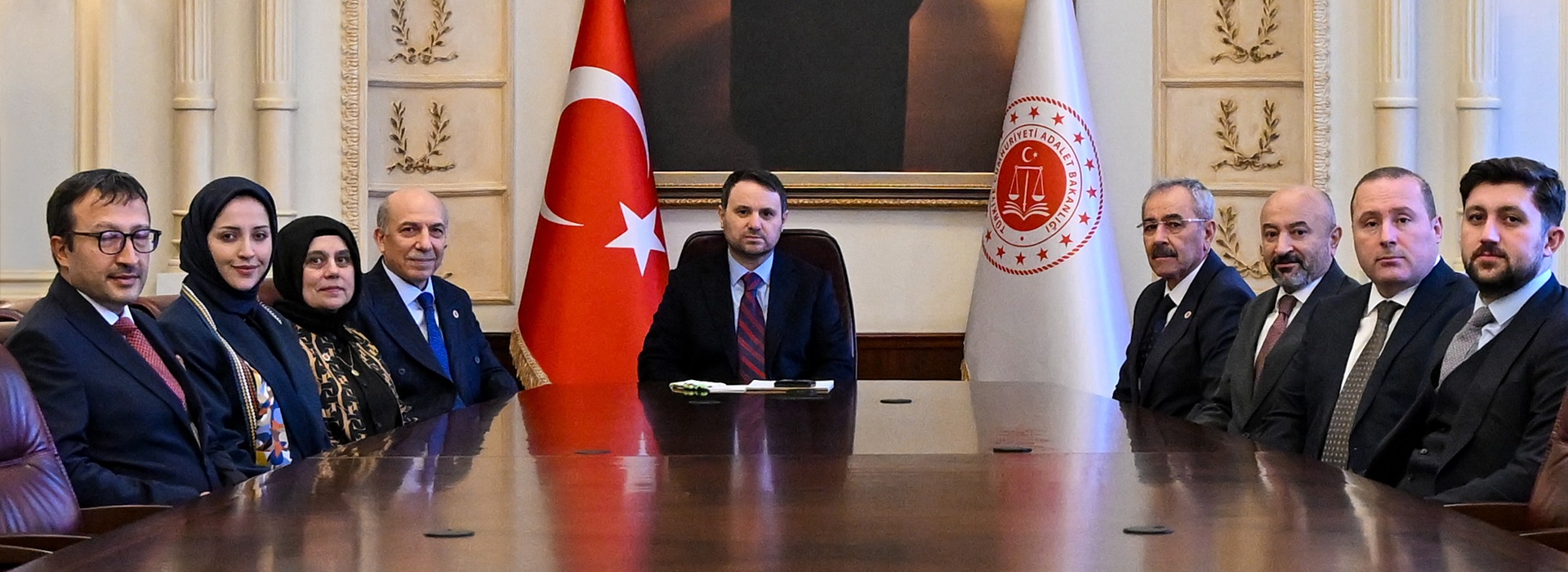 ADALET BAKANI AKIN GÜRLEK İSTANBUL 2 NO'LU BAROSUNU AĞIRLADI Duyuru Görseli