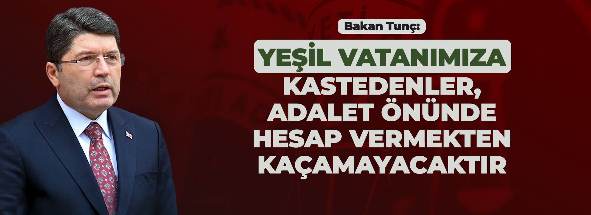BAKAN TUNÇ, İZMİR'İN BUCA İLÇESİNDEKİ ORMAN YANGINIYLA İLGİLİ BİR KİŞİ GÖZALTINA ALINDIĞINI AÇIKLADI Duyuru Görseli