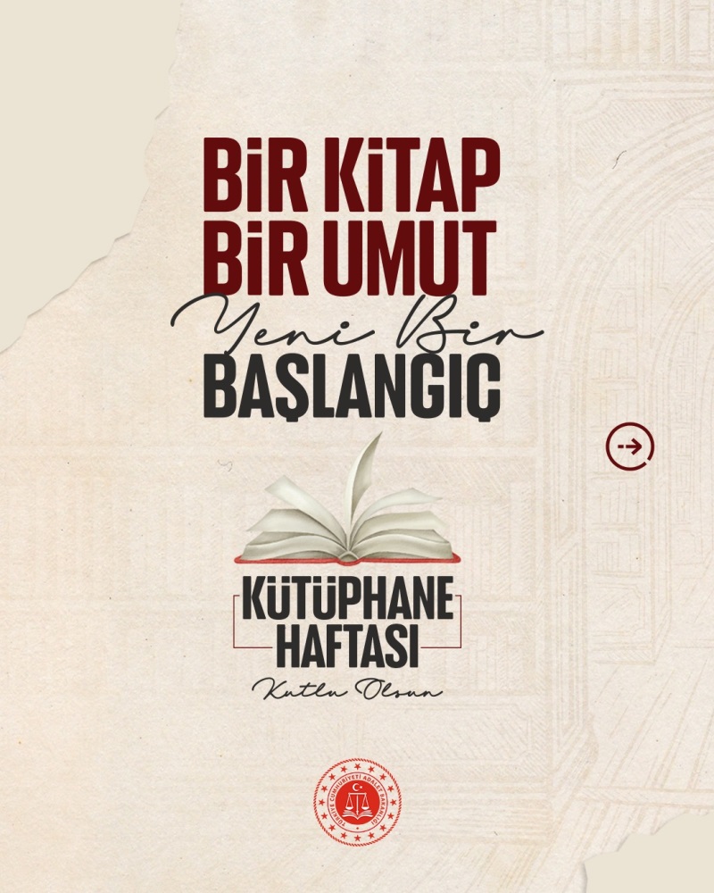 CEZA İNFAZ KURUMLARINDA HÜKÜMLÜ VE TUTUKLULARIN KİTAPLARA ERİŞİMİNİ KOLAYLAŞTIRIYOR, TOPLUMA KAZANDIRILMALARINI DESTEKLİYORUZ