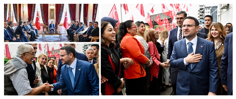 ADALET BAKANI AKIN GÜRLEK, “TÜRKİYE YÜZYILI BULUŞMALARI” KAPSAMINDA ADANA’YI ZİYARET ETTİ
