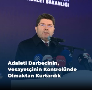 ÜLKEMİZDEKİ MÜSTAKİL ADALET BİNASI SAYISINI 78’DEN 395’E YÜKSELTTİK.