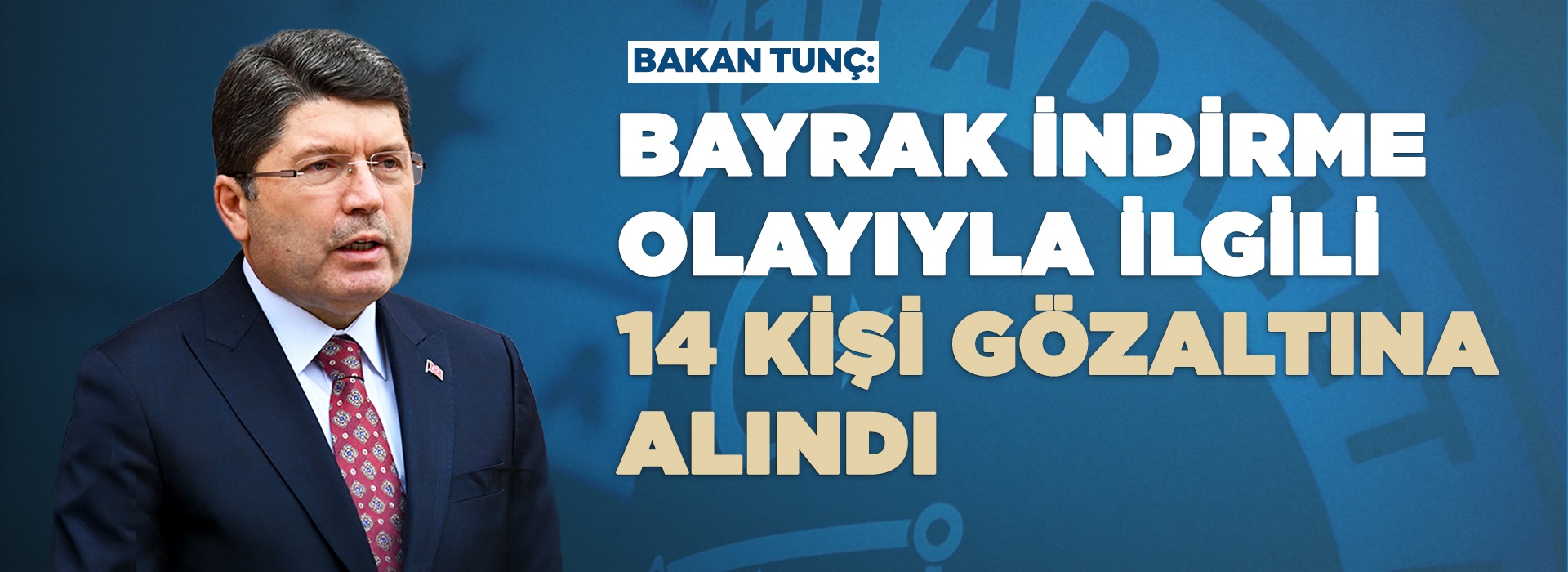 ADALET BAKANI YILMAZ TUNÇ, MECLİS'TE GAZETECİLERİN SORULARINI YANITLADI Duyuru Görseli