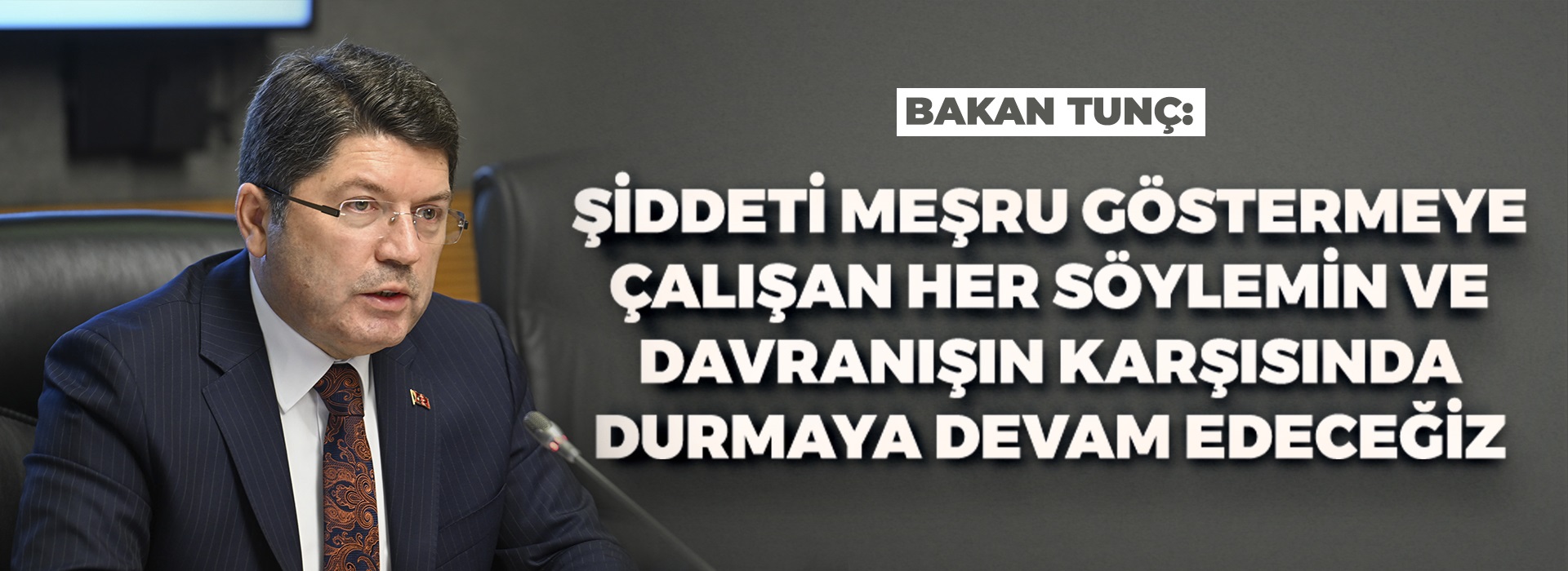 BAKAN TUNÇ, TBMM KADINA KARŞI ŞİDDET VE AYRIMCILIĞIN ÖNLENMESİNE YÖNELİK MECLİS ARAŞTIRMA KOMİSYONU TOPLANTISINA KATILDI Duyuru Görseli