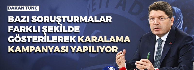 ADALET BAKANI YILMAZ TUNÇ, TÜRKİYE YÜZYILI BULUŞMALARI İÇİN ANTALYA'DA