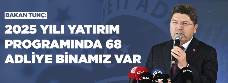 ADALET BAKANI YILMAZ TUNÇ, GEREDE ADALET BİNASININ TEMEL ATMA TÖRENİNE KATILDI
