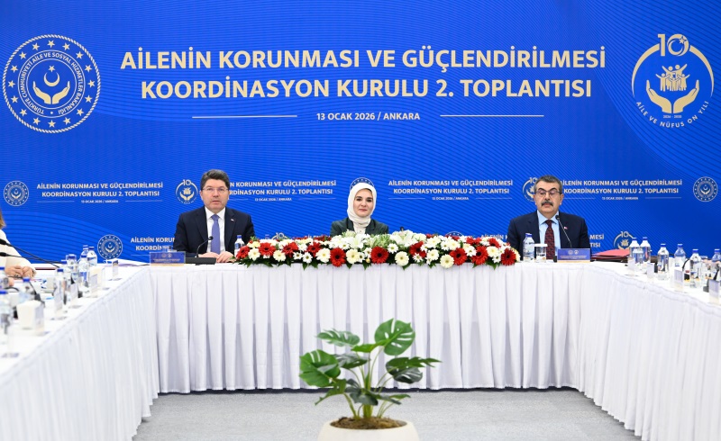 ADALET BAKANI YILMAZ TUNÇ, AİLENİN KORUNMASI VE GÜÇLENDİRİLMESİ KOORDİNASYON KURULU 2. TOPLANTISI'NDA KONUŞTU