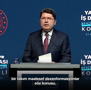 ÜLKEMİZİ VE YARGIMIZI KARALAMAYA YÖNELİK İTHAMLAR ASLA KABUL EDİLEMEZ