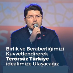 BİRLİK VE BERABERLİĞİMİZİ DAHA DA KUVVETLENDİREREK “TERÖRSÜZ TÜRKİYE” HEDEFİMİZE MUTLAKA ULAŞACAĞIZ