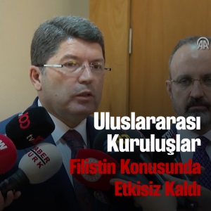 ULUSLARARASI KURULUŞLAR FİLİSTİN KONUSUNDA ETKİSİZ KALDI