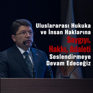 HAKKI, ADALETİ SESLENDİRMEYE DEVAM EDECEĞİZ