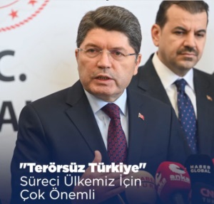 TERÖRSÜZ TÜRKİYE SÜRECİ ÜLKEMİZ VE MİLLETİMİZİN GELECEĞİ İÇİN ÇOK ÖNEMLİDİR