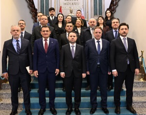 KUZEY KIBRIS TÜRK CUMHURİYETİ İÇİŞLERİ BAKANI SAYIN DURSUN OĞUZ VE BERABERİNDEKİ HEYETLE BAKANLIĞIMIZDA BİR ARAYA GELDİK