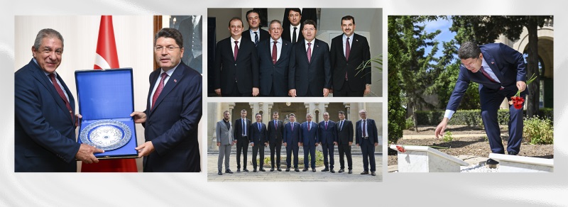 ADALET BAKANI TUNÇ, MALTA'DA TÜRK BÜYÜKELÇİLİĞİNİ VE ŞEHİTLİĞİ ZİYARET ETTİ