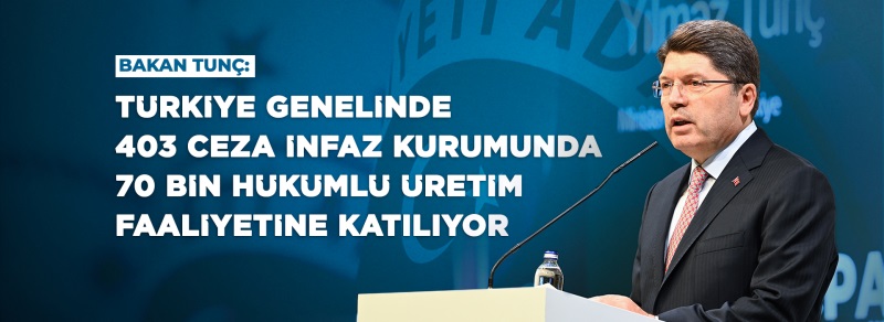 BAKAN TUNÇ, ULUSLARARASI ISLAH VE CEZA İNFAZ KURUMLARI BİRLİĞİNİN KONFERANSININ AÇILIŞINDA KONUŞTU