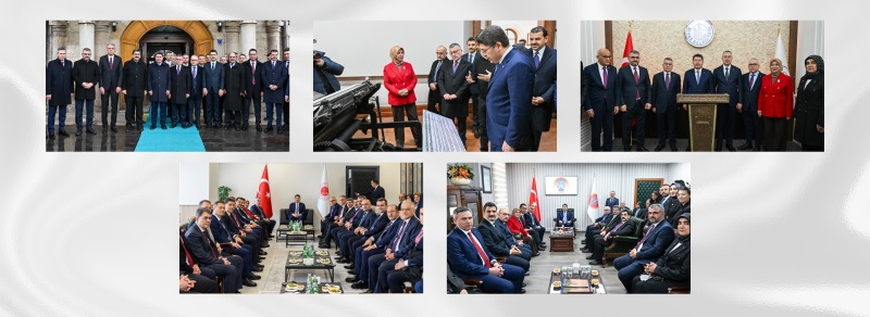 ADALET BAKANI YILMAZ TUNÇ, SİVAS'TA ZİYARETLERDE BULUNDU