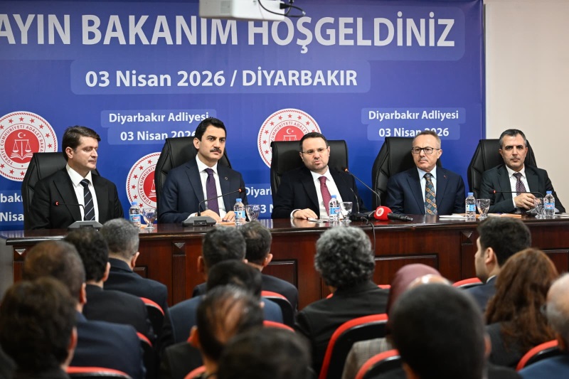 ADALET BAKANI GÜRLEK, "MÜZE VE KÜLTÜR ALANI" OLAN DİYARBAKIR CEZAEVİ'NDE İNCELEMEDE BULUNDU