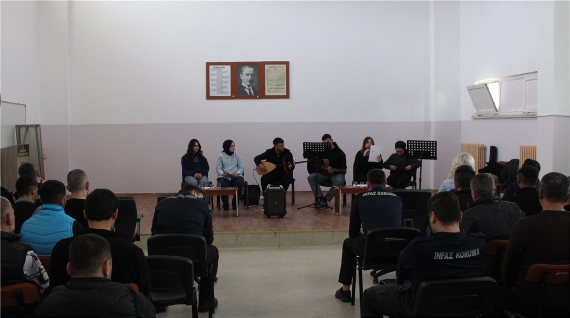 Vize Kapalı Ceza İnfaz Kurumu Müdürlüğü Bağımlılıkla Mücadele Müzik Dinletisi