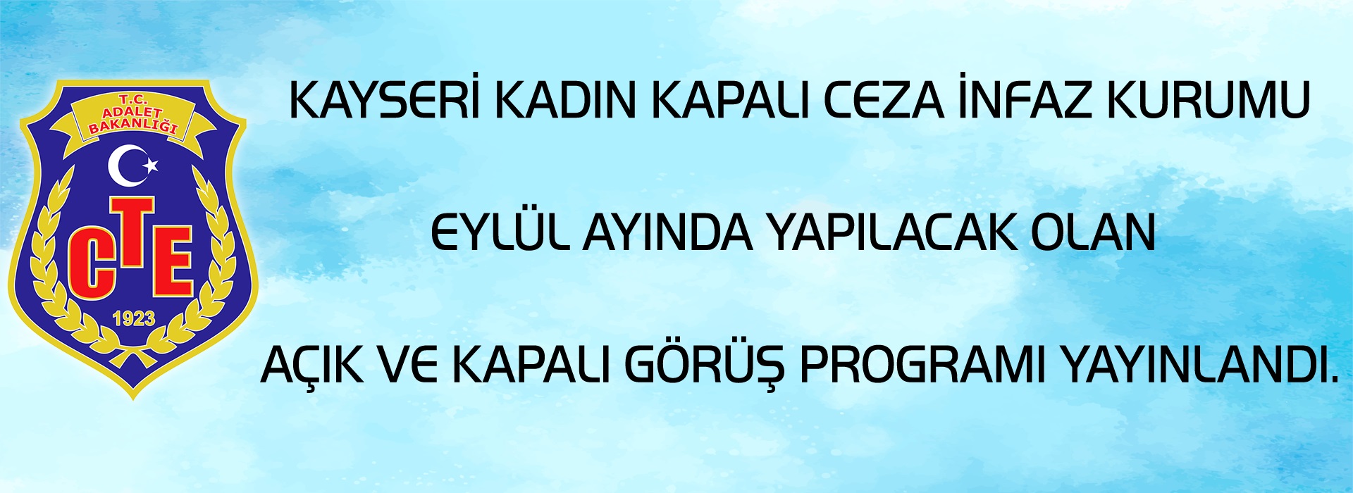 2025 Yılı Eylül Ayı Açık ve Kapalı Görüş Çizelgesi
