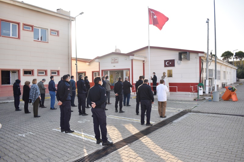 KURUMUMUZDA 10 KASIM TÖRENİ